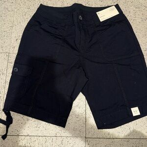 Women’s Black Cargo Shorts